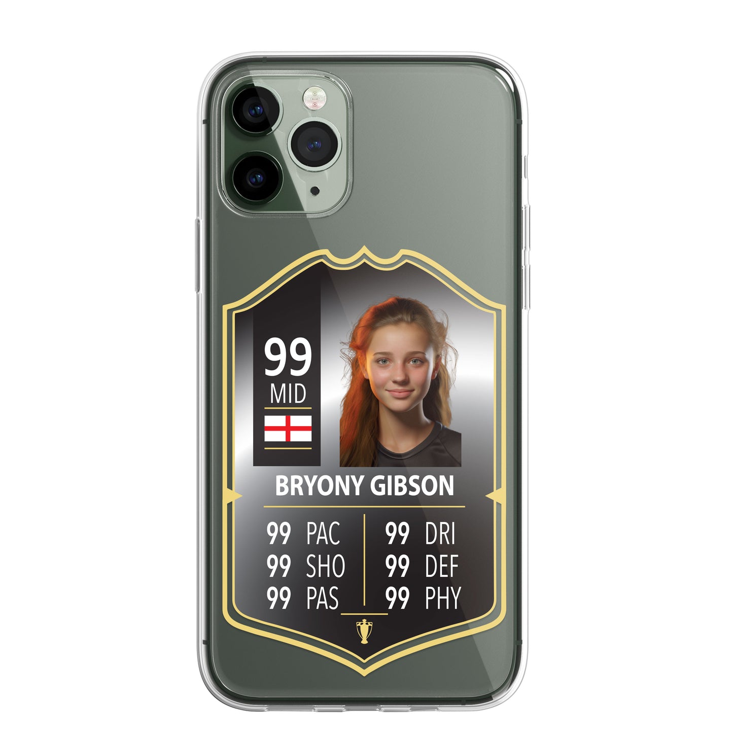 Personalised Phone Case Cover FIFA Card Style Football Gift TOTS Ultimate Team EA FC 24 Custom for iPhone 14 13 Pro Max Mini Plus