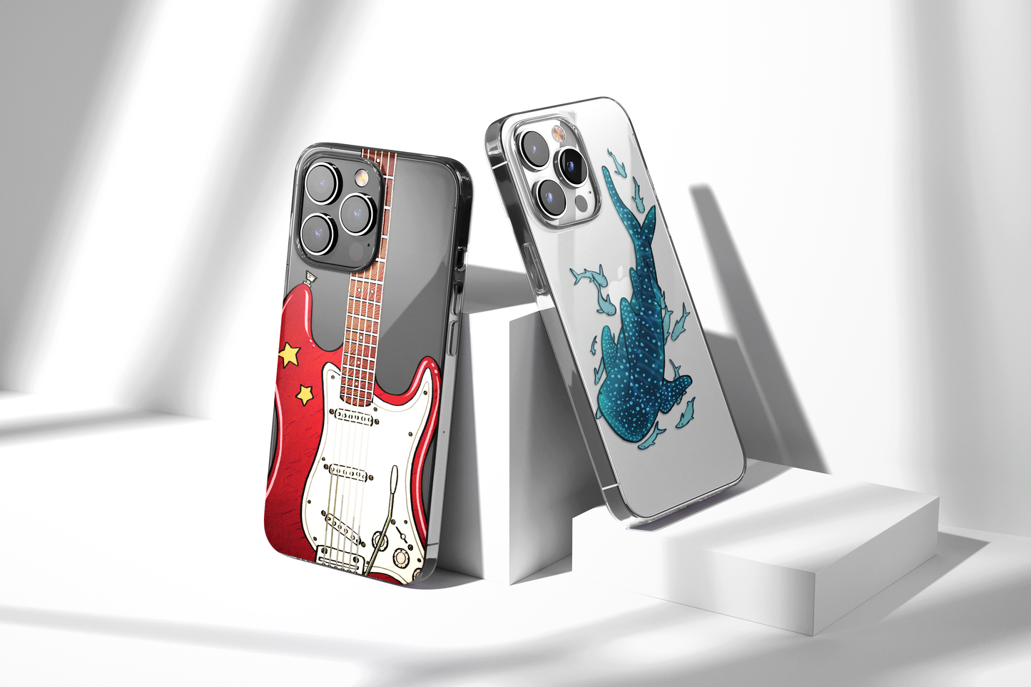 Daisy Mitchell @dibbuns Exclusive Sardine Fish Tin Design Contemporary Artwork Phone Case CLEAR Silicone Phone Cover Case for iPhone 16 15 14 13 12 11