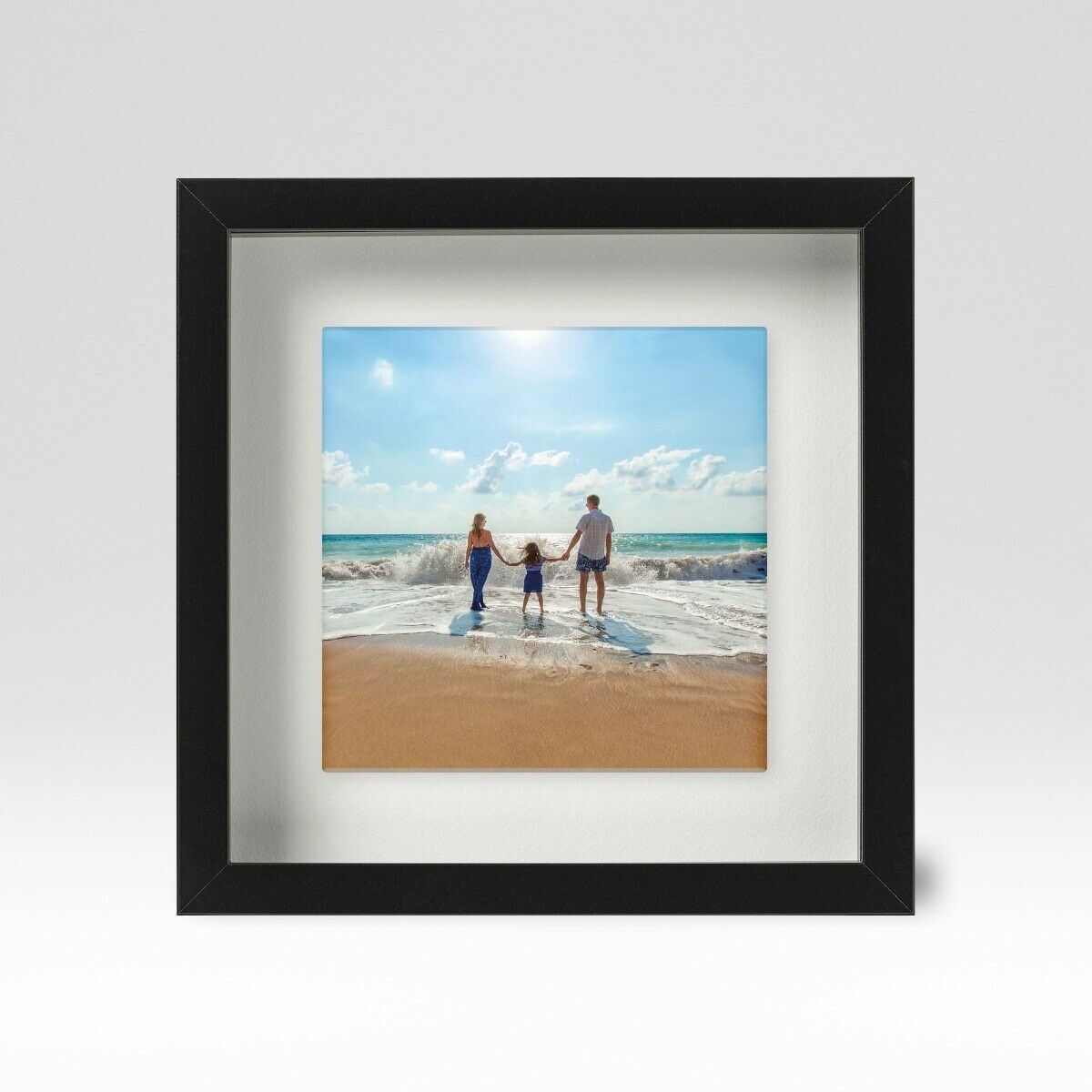 Personalised Custom Photo Print on Ceramic Tile in Optional Box Frame Gift