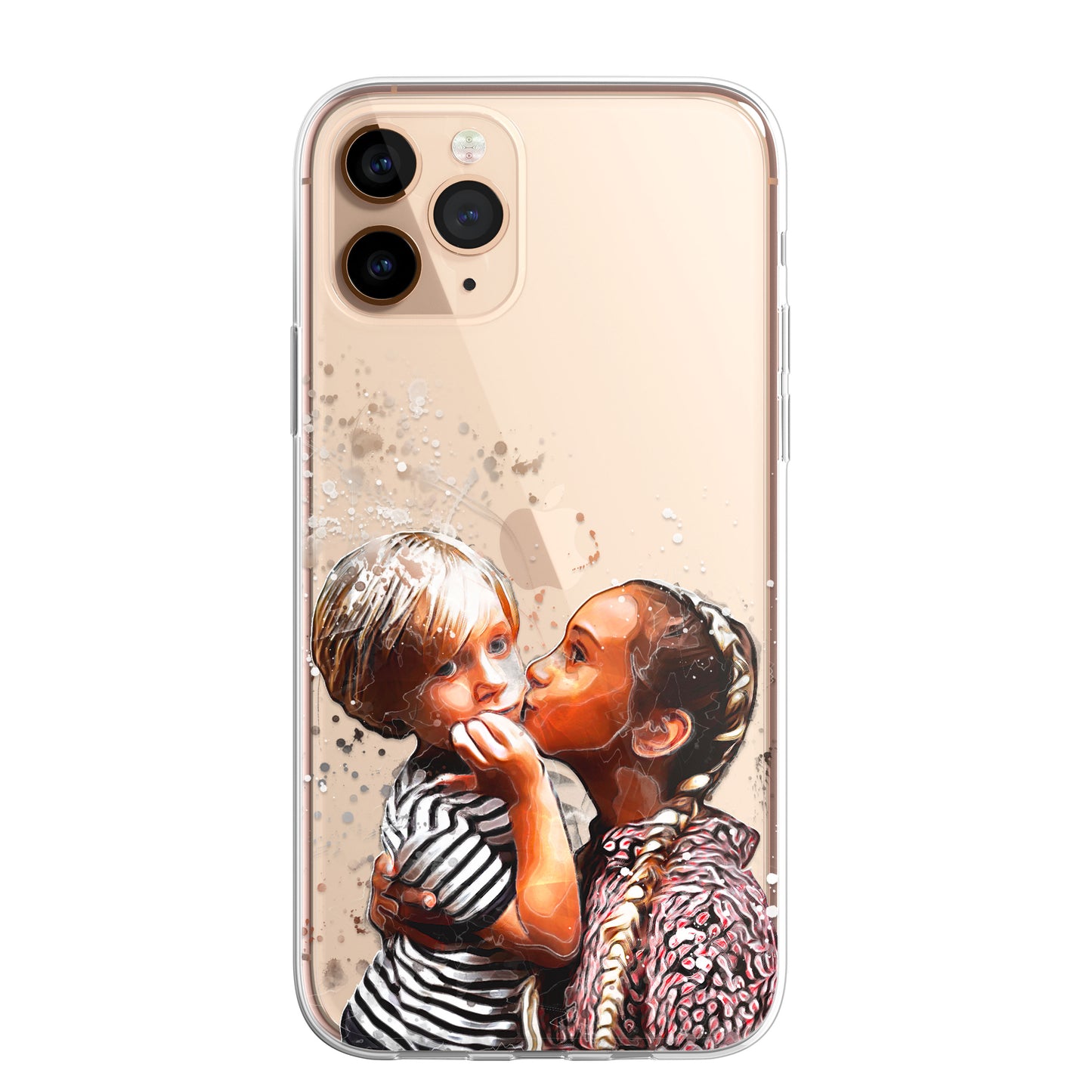 Personalised Custom Photo Portrait Phone Case Cover For iPhone 14 13 12 Samsung