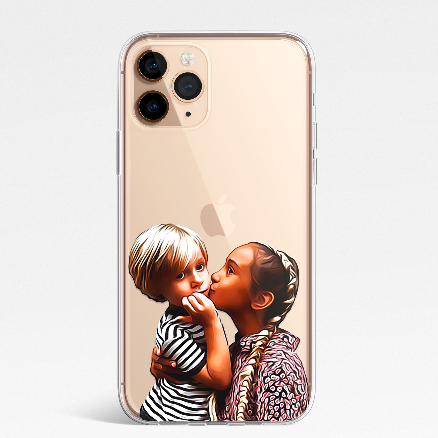 Personalised Custom Photo Portrait Phone Case Cover For iPhone 14 13 12 Samsung