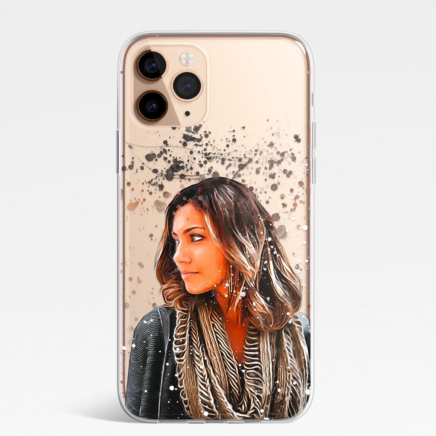 Personalised Custom Photo Portrait Phone Case Cover For iPhone 14 13 12 Samsung
