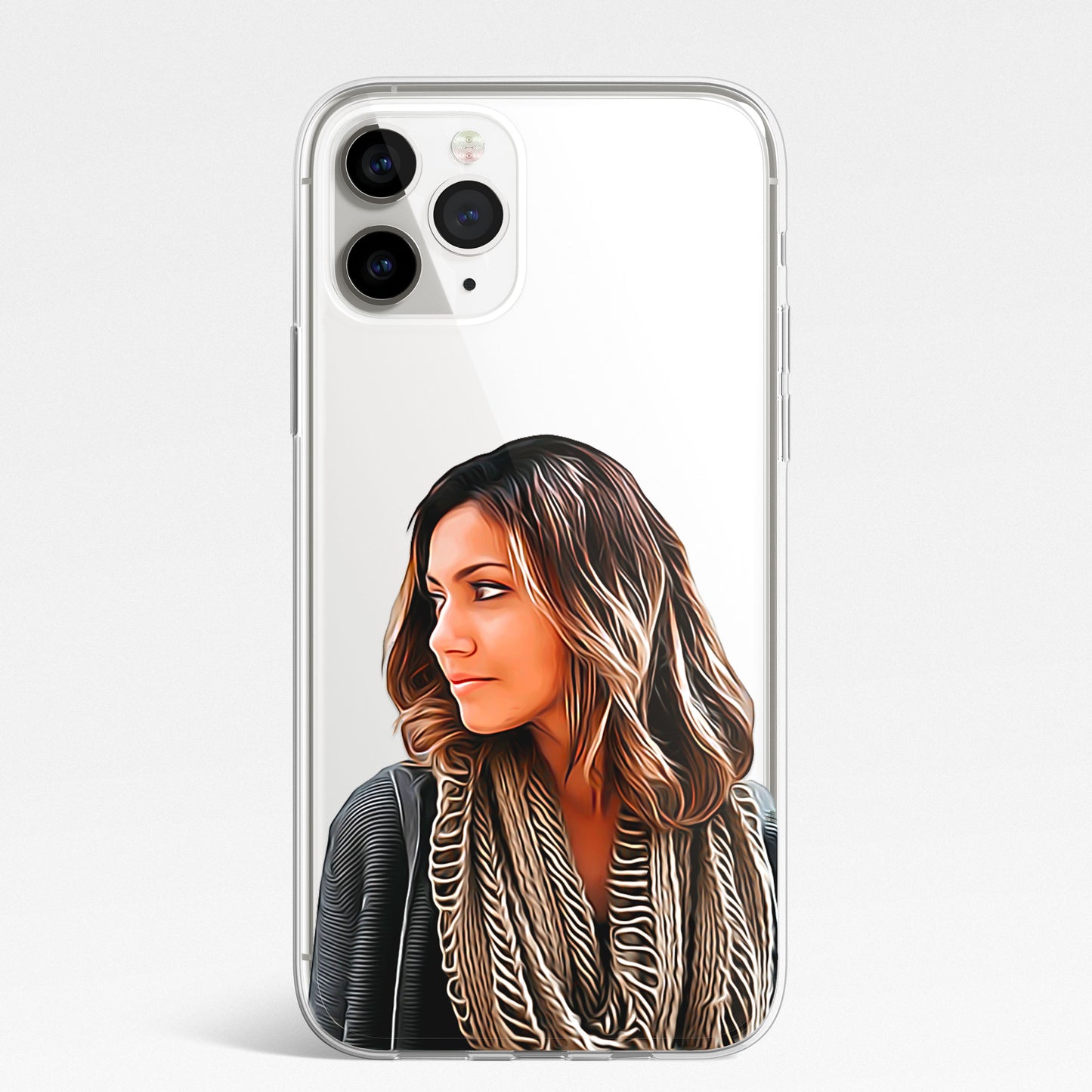 Personalised Custom Photo Portrait Phone Case Cover For iPhone 14 13 12 Samsung