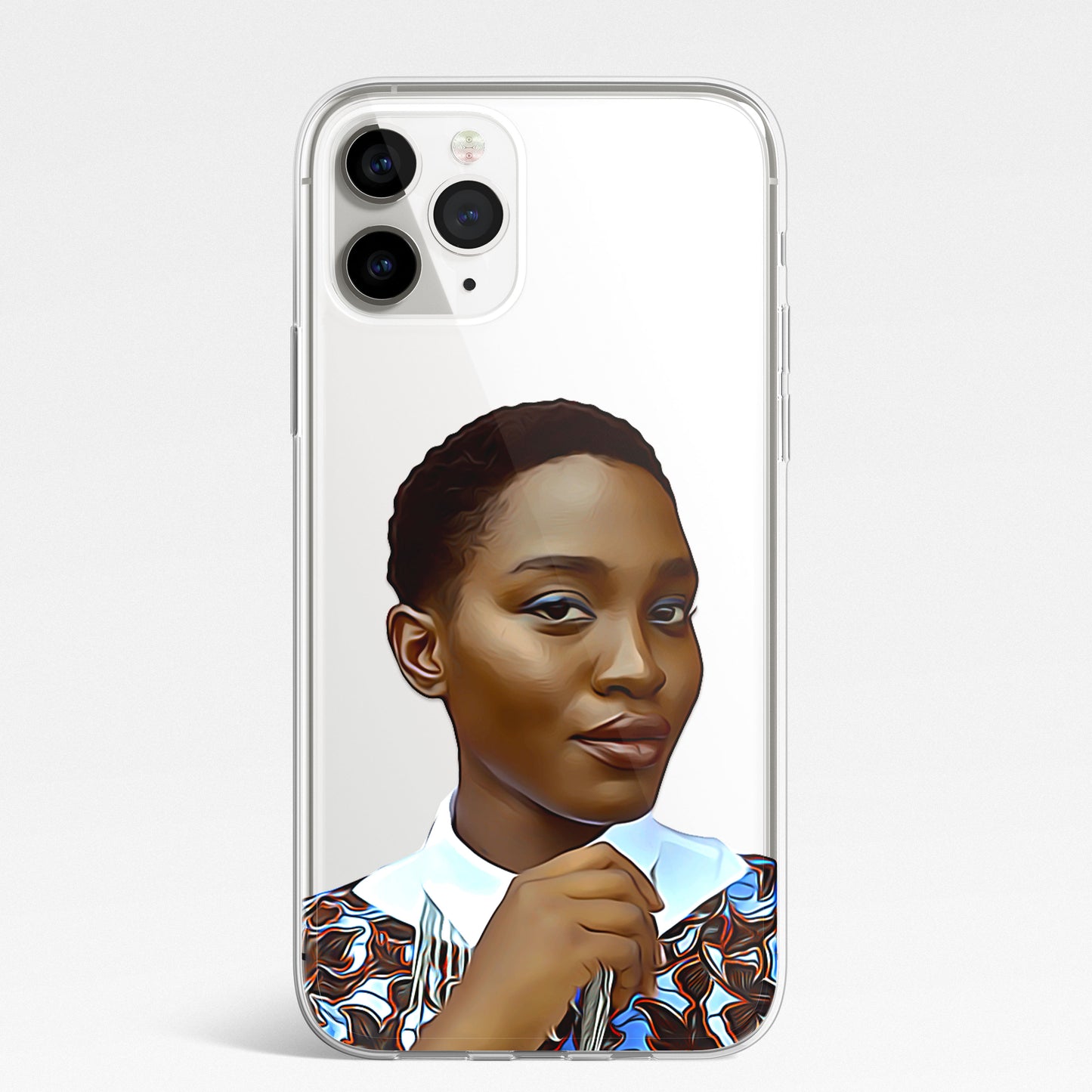 Personalised Custom Photo Portrait Phone Case Cover For iPhone 14 13 12 Samsung