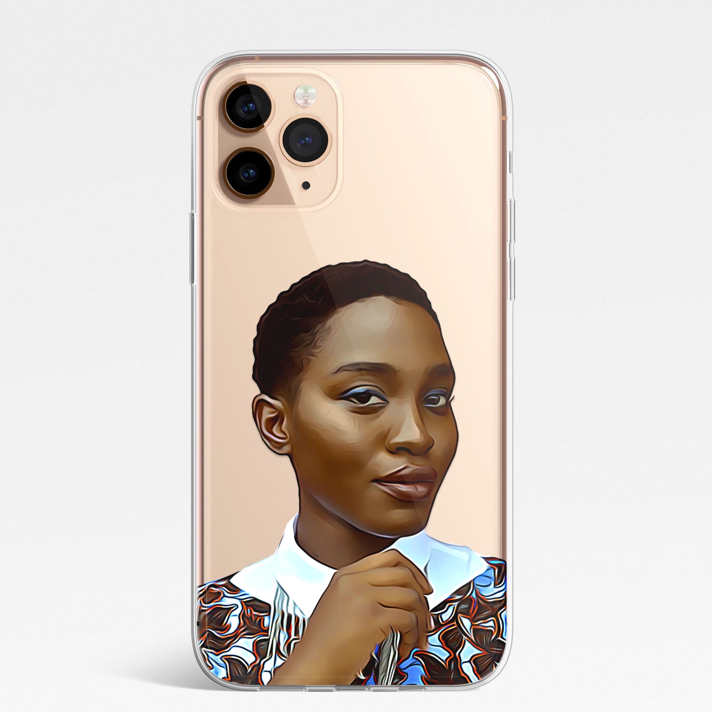 Personalised Custom Photo Portrait Phone Case Cover For iPhone 14 13 12 Samsung