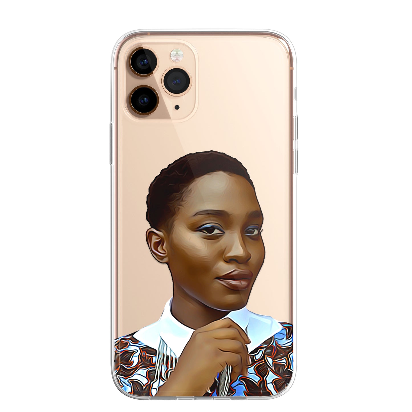 Personalised Custom Photo Portrait Phone Case Cover For iPhone 14 13 12 Samsung
