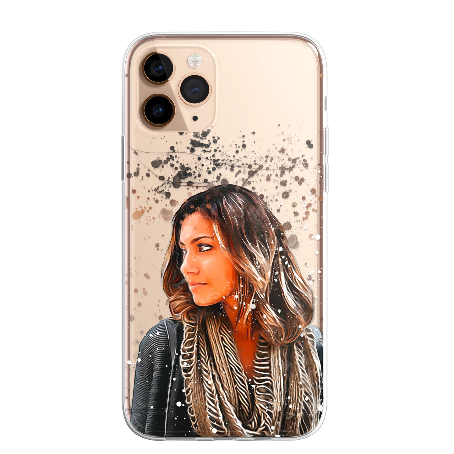 Personalised Custom Photo Portrait Phone Case Cover For iPhone 14 13 12 Samsung