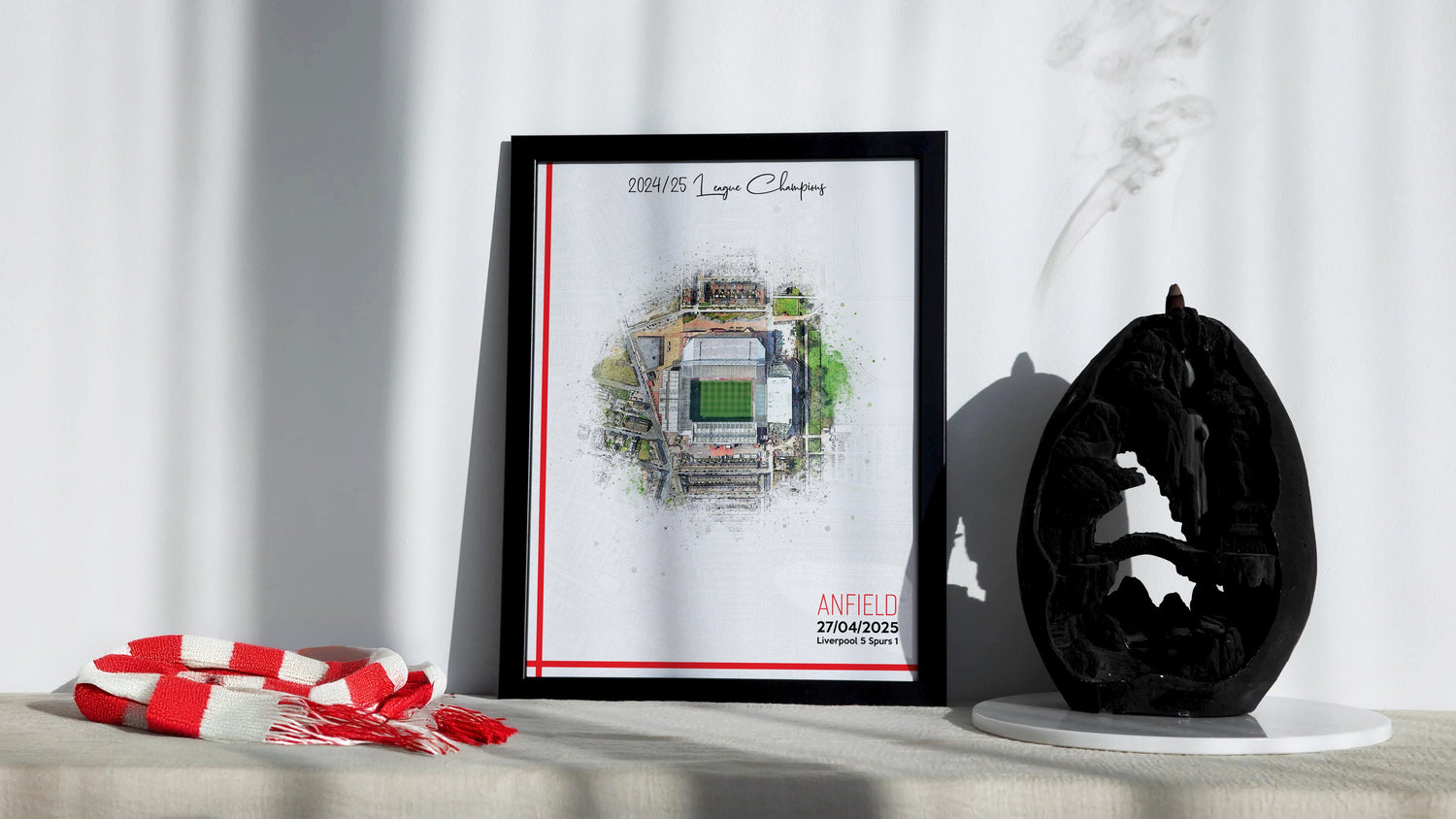 Personalised Football Stadium Prints