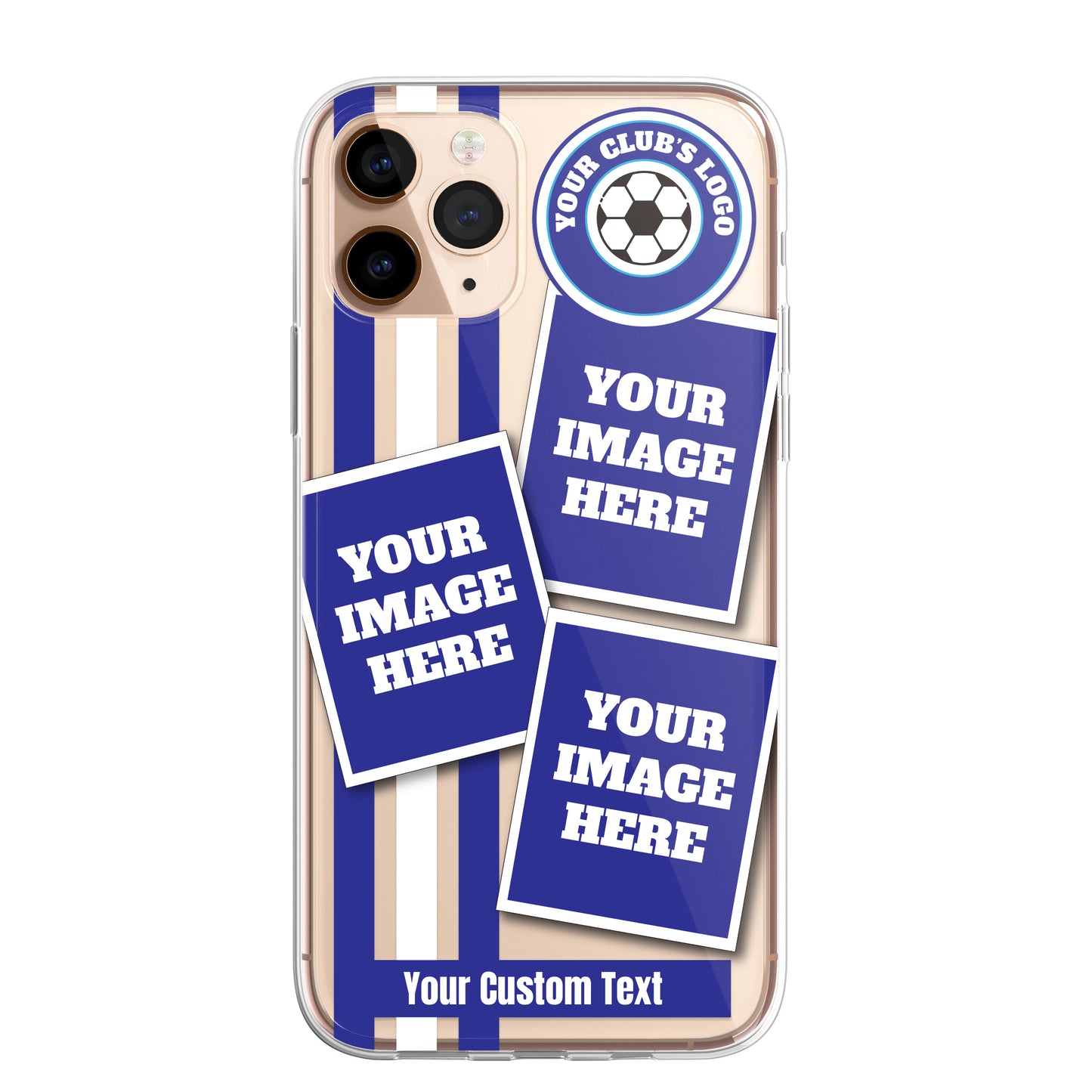 Personalised Football Phone Case Cover Custom for iPhone 14 13 Pro Max Mini Plus