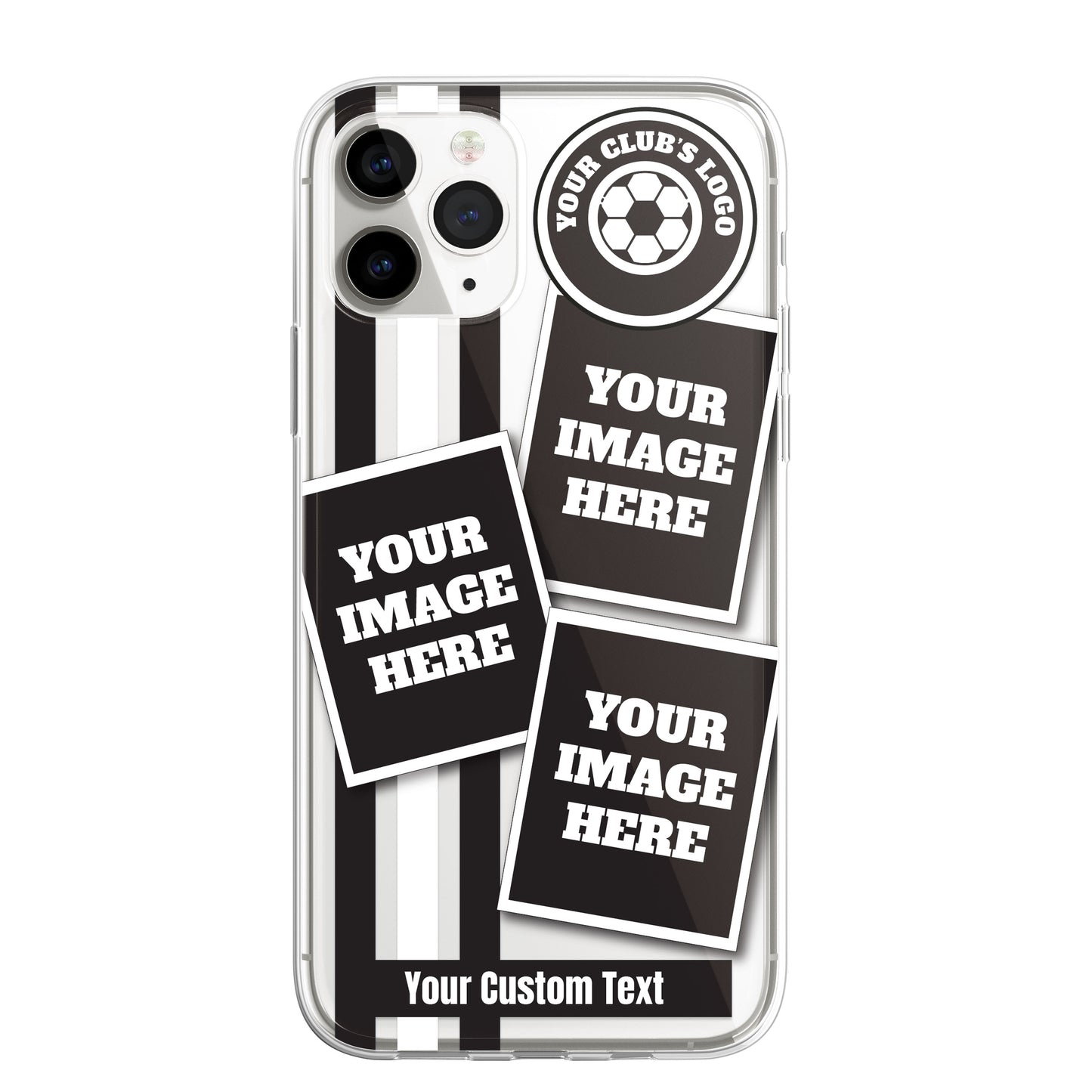 Personalised Football Phone Case Cover Custom for iPhone 14 13 Pro Max Mini Plus