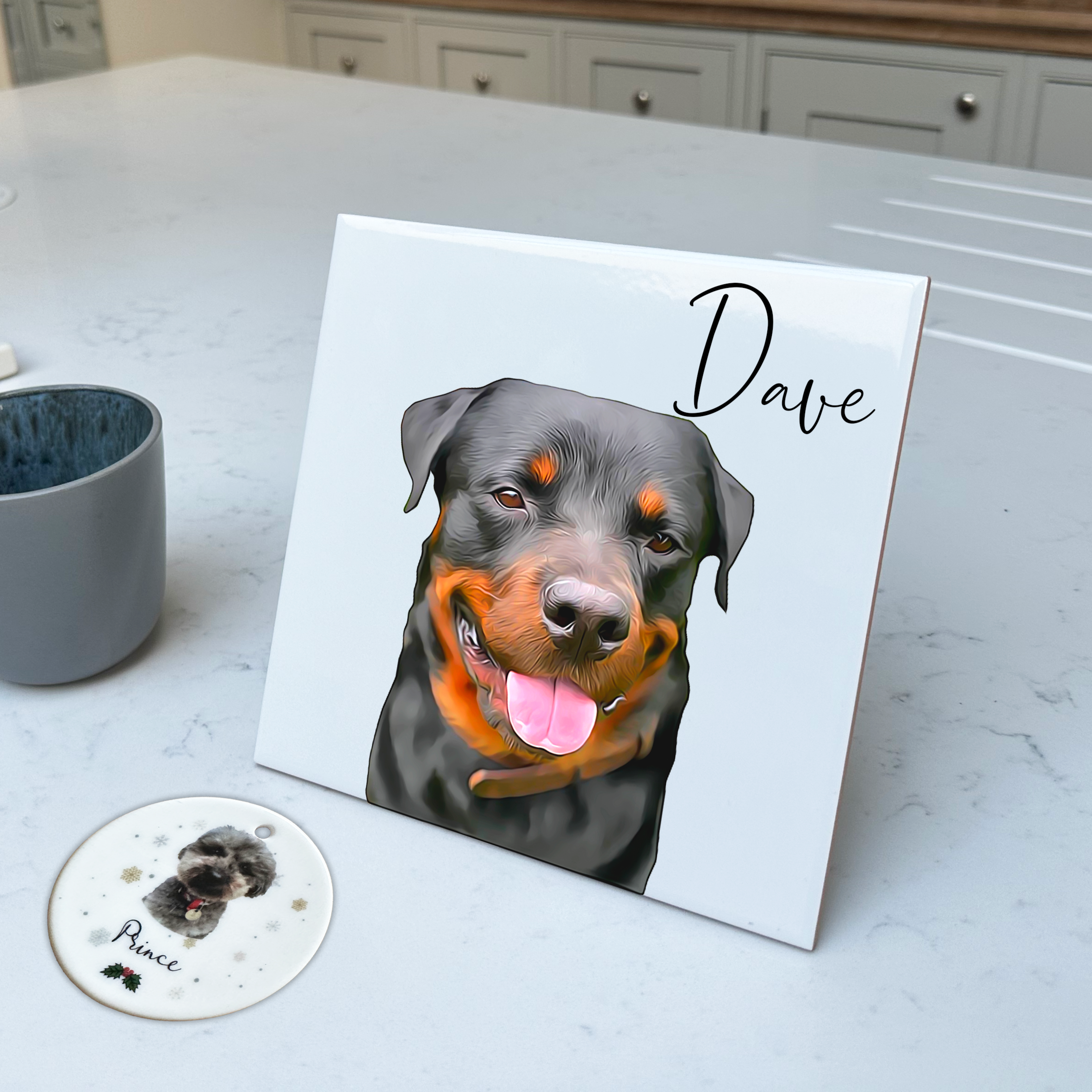 dog tile