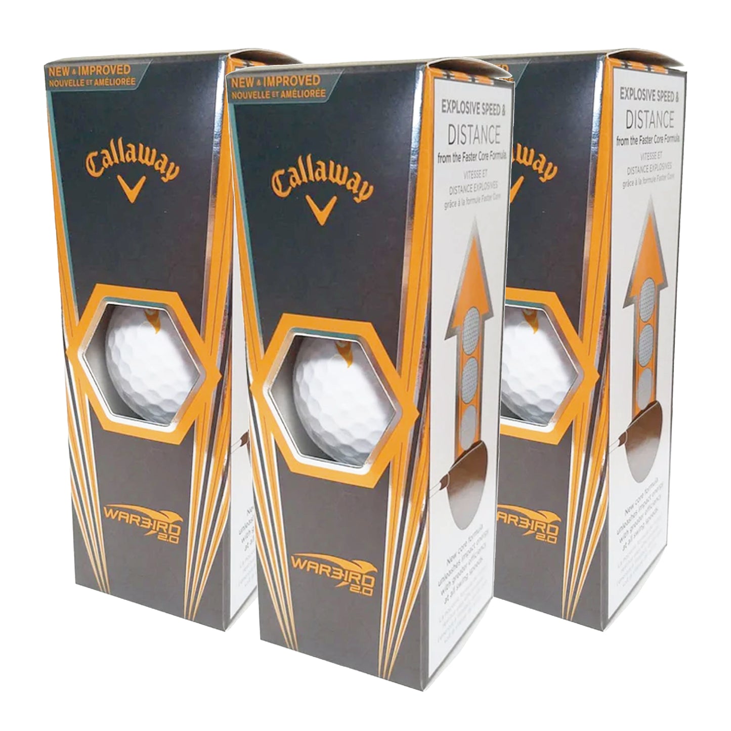 Personalised 9 Golf Ball Set in Customised Box - Your Own Monograms Initials with Branded Balls: Novelty Golfer's Gift, Father's Day, Birthday