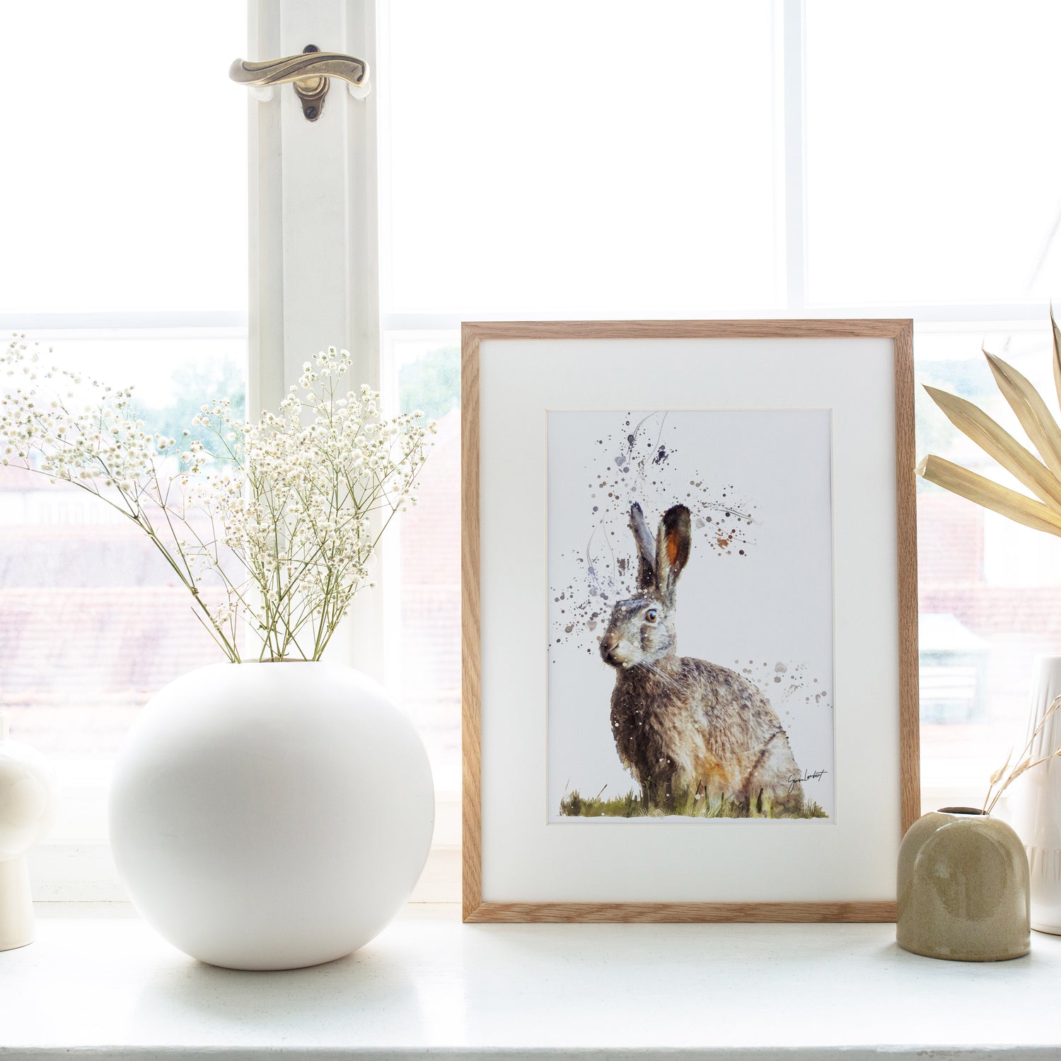 rabbit frame tile