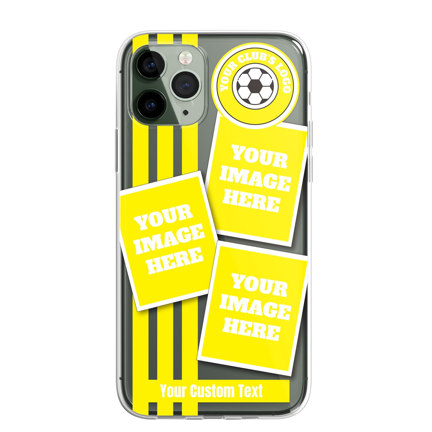 Personalised Football Phone Case Cover Custom for iPhone 14 13 Pro Max Mini Plus