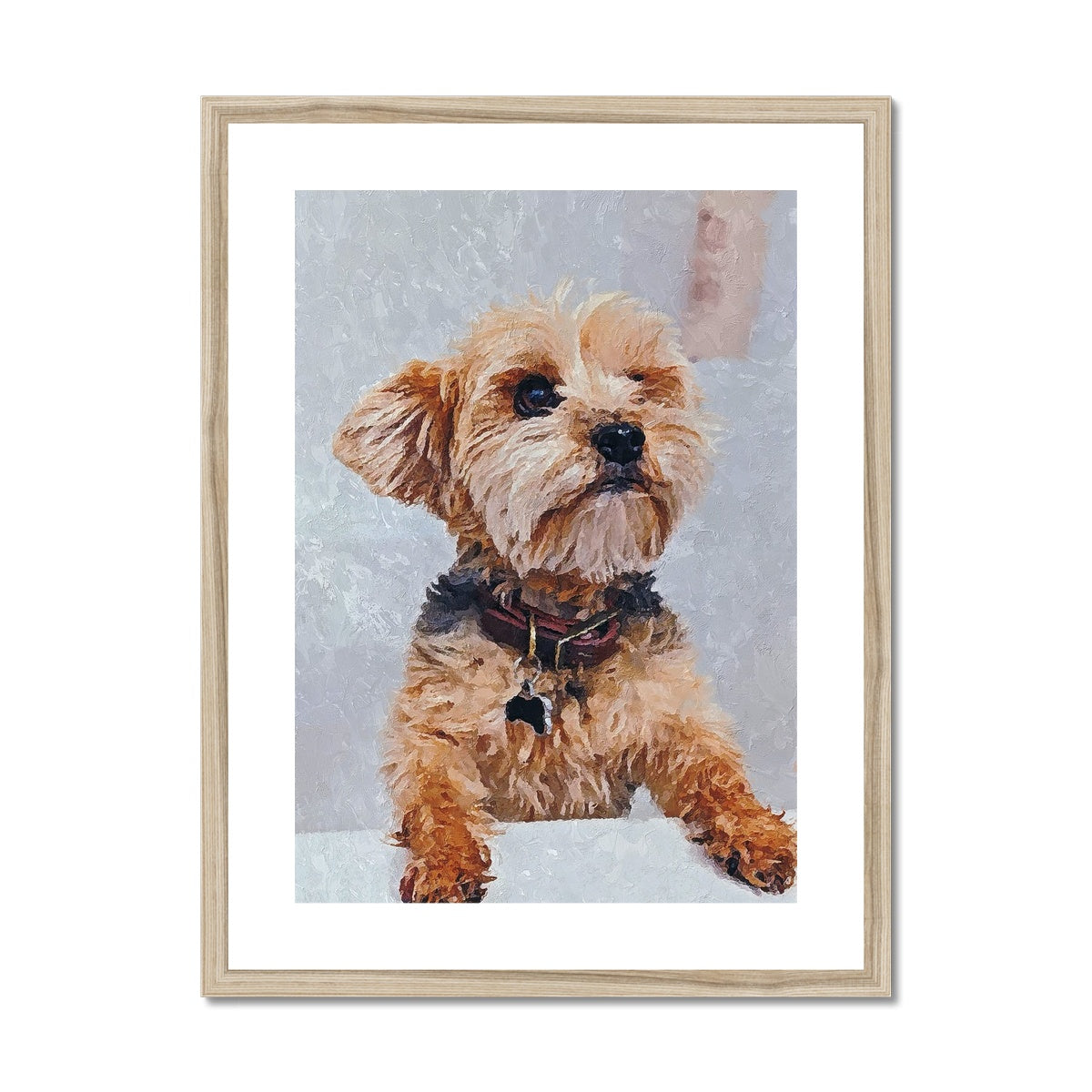 Terrier Framed & Mounted Print