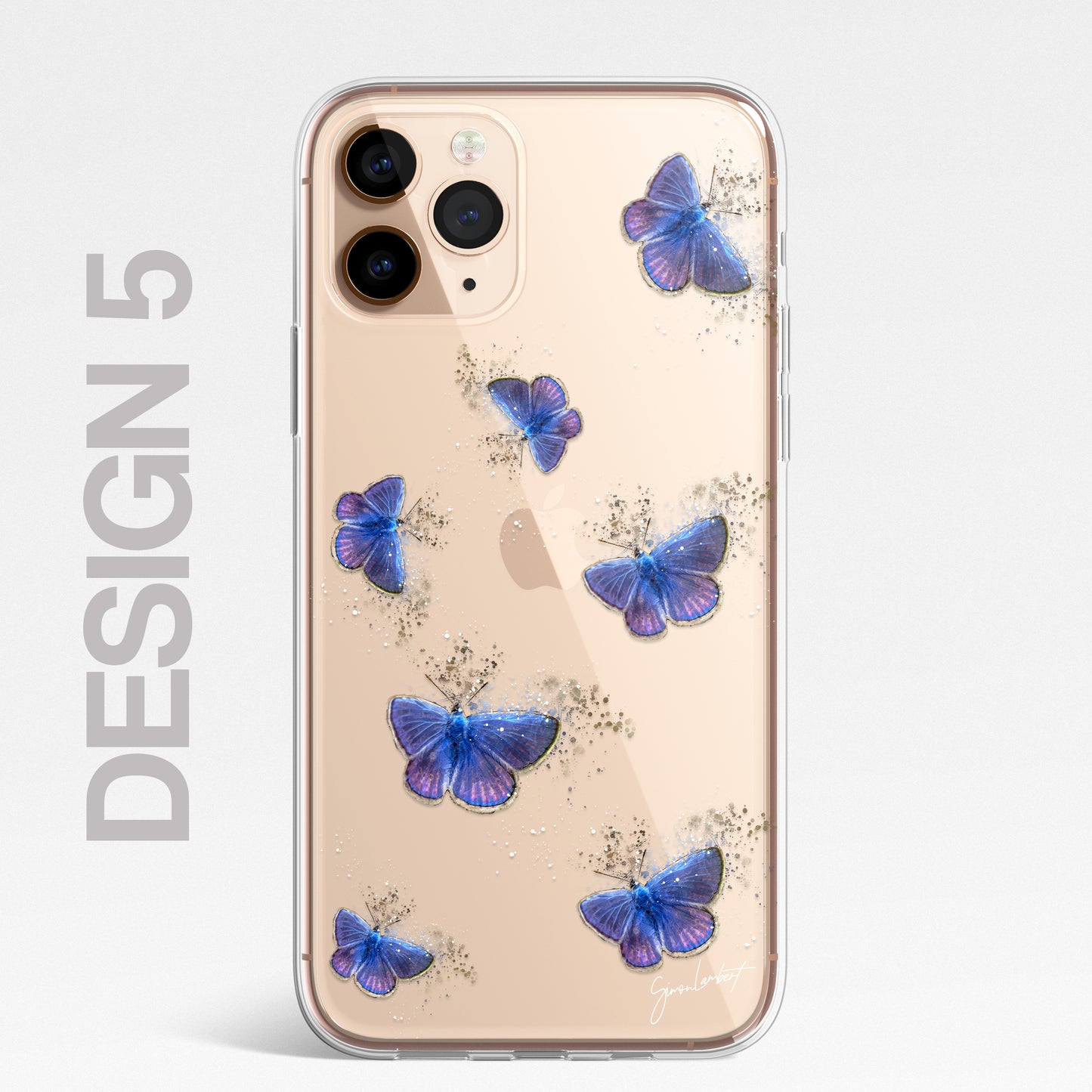 Insects Bumble Bee Case Splatter Art CLEAR Phone Cover Case for iPhone 14 13 12