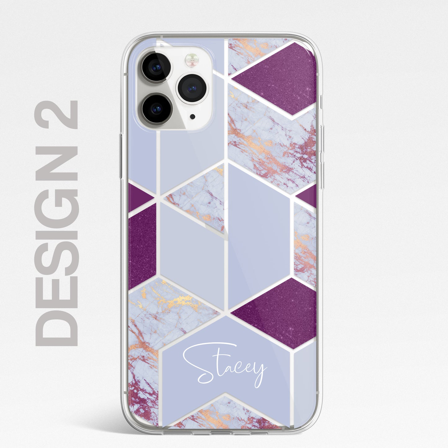 Personalised Custom Marble Effect Phone Case Cover For iPhone 14 13 12 PRO MAX