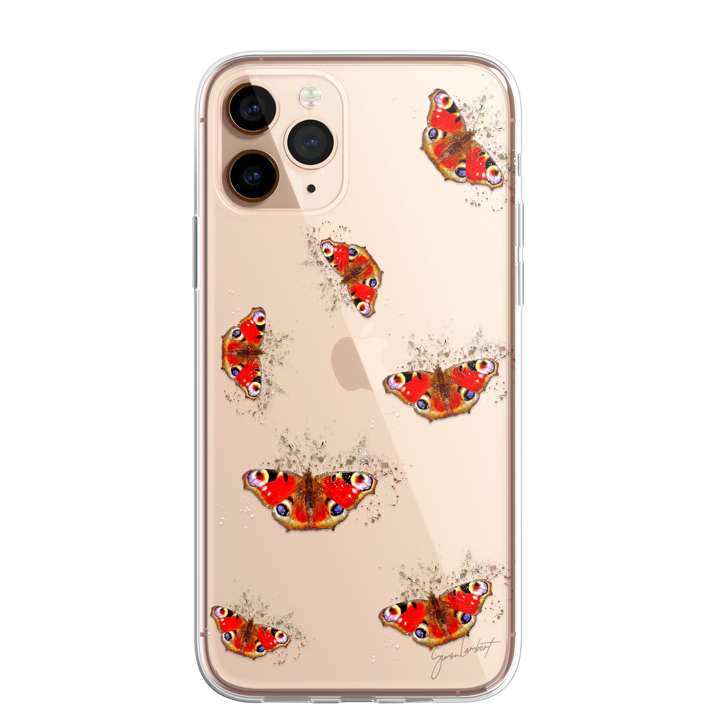 Insects Bumble Bee Case Splatter Art CLEAR Phone Cover Case for iPhone 14 13 12
