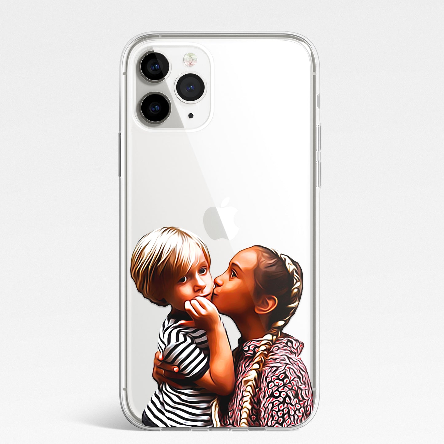 Personalised Custom Photo Portrait Phone Case Cover For iPhone 14 13 12 Samsung